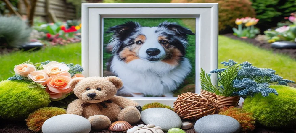 Hund im garten begraben
