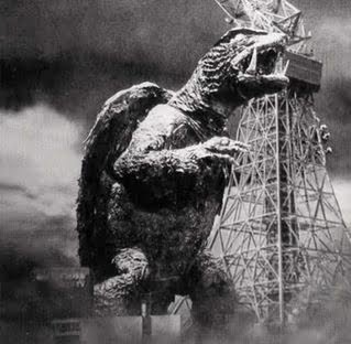 Gamera the giant monster (1965) - Eine schildkrötenartiges Monster